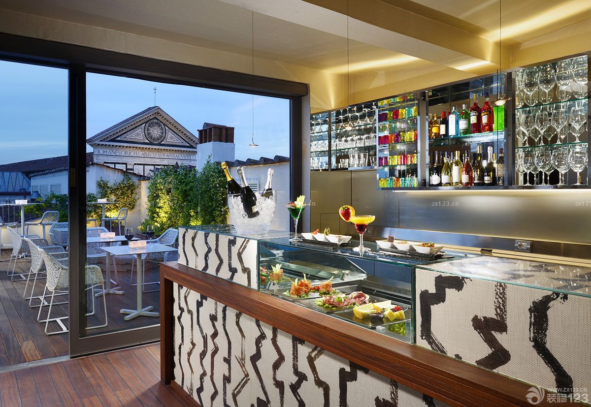 酒吧酒柜装修设计效果图