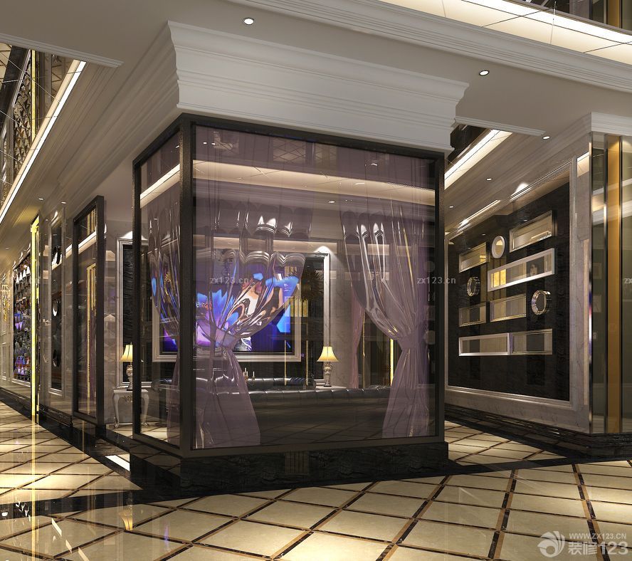 2025主题ktv走廊设计效果图片欣赏