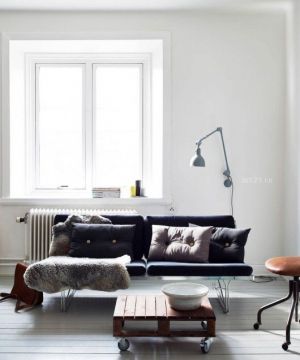 88平米北欧家具风格装饰图片