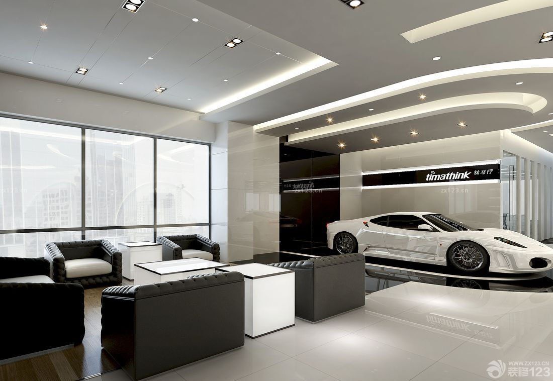 2025公司接待区装修效果图片大全