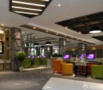 2025网吧室内吊顶设计效果图片欣赏