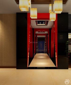 2025网吧室内玄关设计装修效果图片