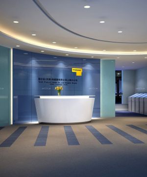 2025公司前台形象墙装修效果图大全