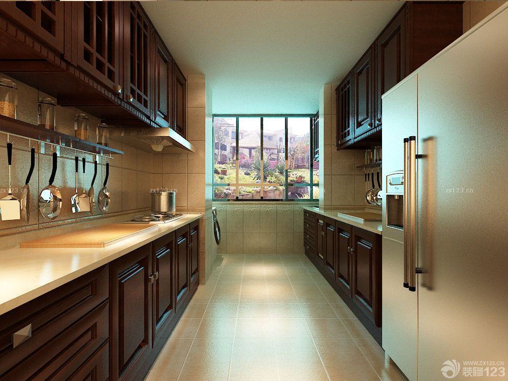 三居室家装厨房设计效果图片欣赏