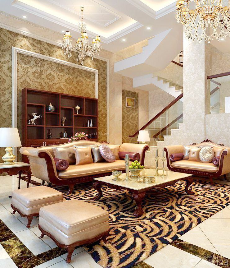 2023客厅组合沙发装修设计图片
