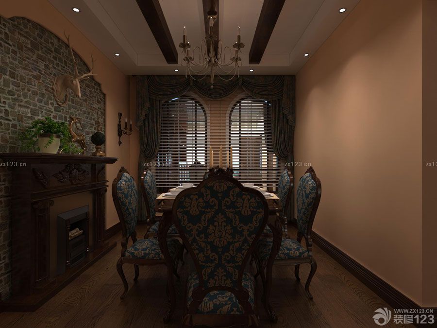 2025家装餐厅吊顶设计装修效果图片大全