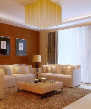 现代欧式风格实用小三室室内的设计装修图