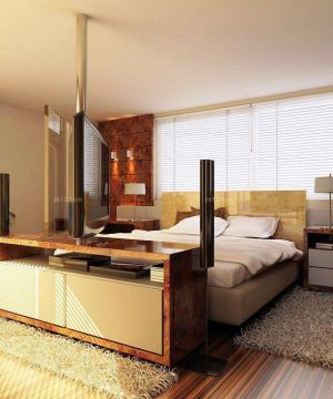 韩式田园风格实用小三室卧室的装修效果图