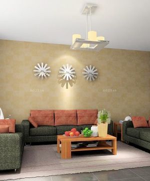 2025小户型客厅布艺沙发装修效果图片大全