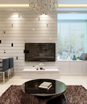 2025最新70平米小户型客厅装修设计效果图大全