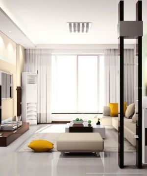 2025现代风格别墅客厅装修效果图大全