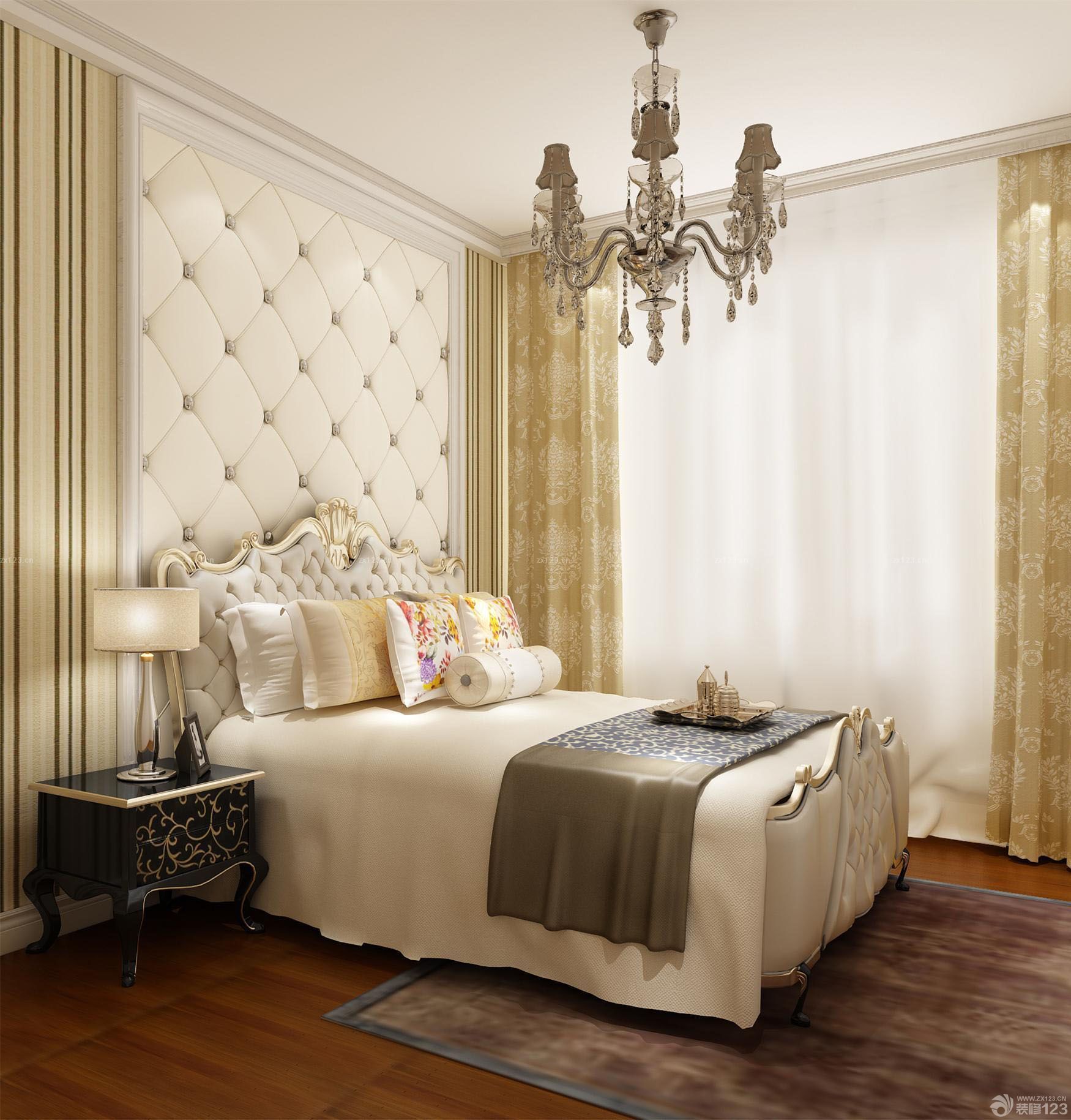 最新北欧主卧室装修设计效果图