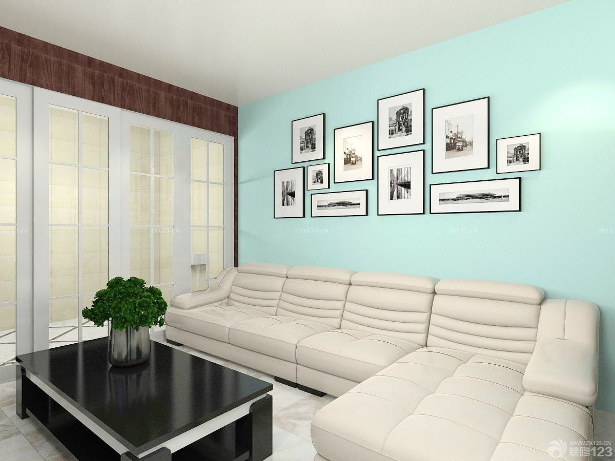 简单室内客厅与阳台隔断设计装修效果图大全2025图片