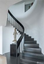 现代公司楼梯间装饰品装修设计效果图片