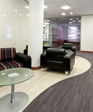 现代风格高层写字楼室内设计效果图图片