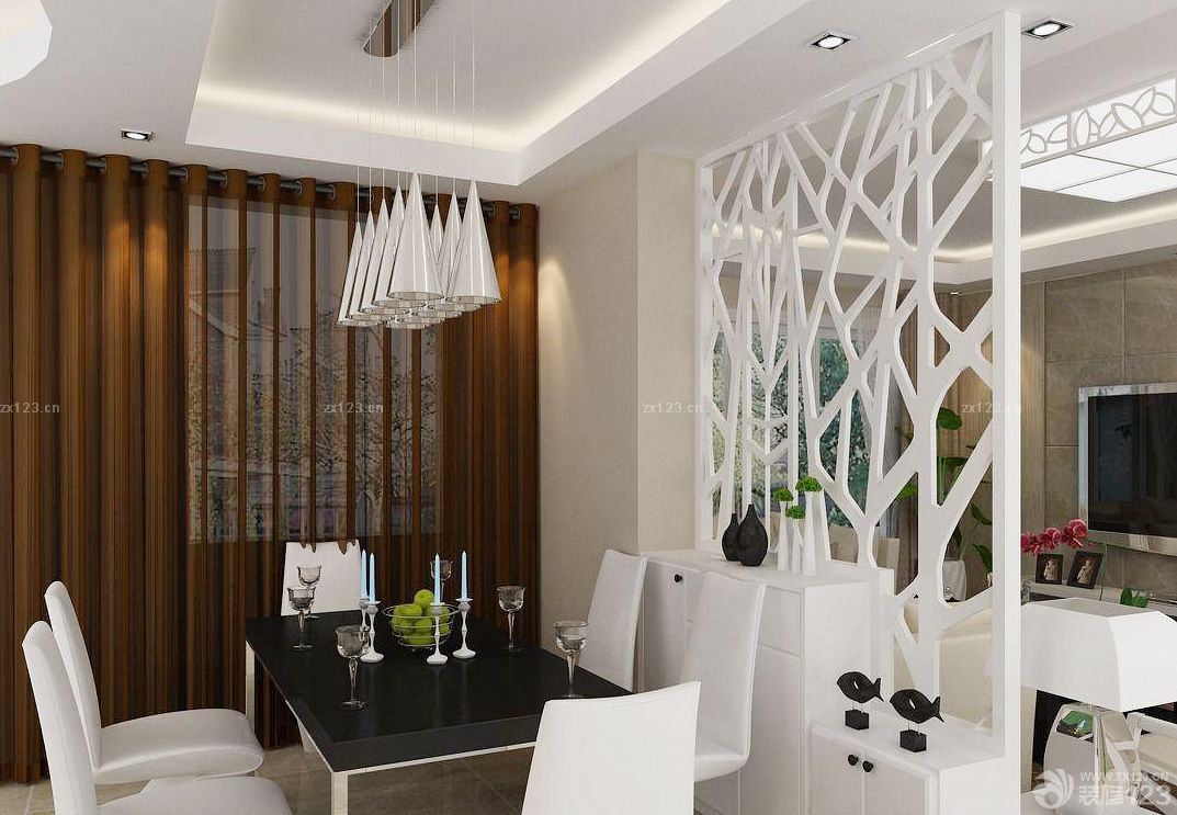 2025室内带屏风的客厅欧式风格装饰装修图片