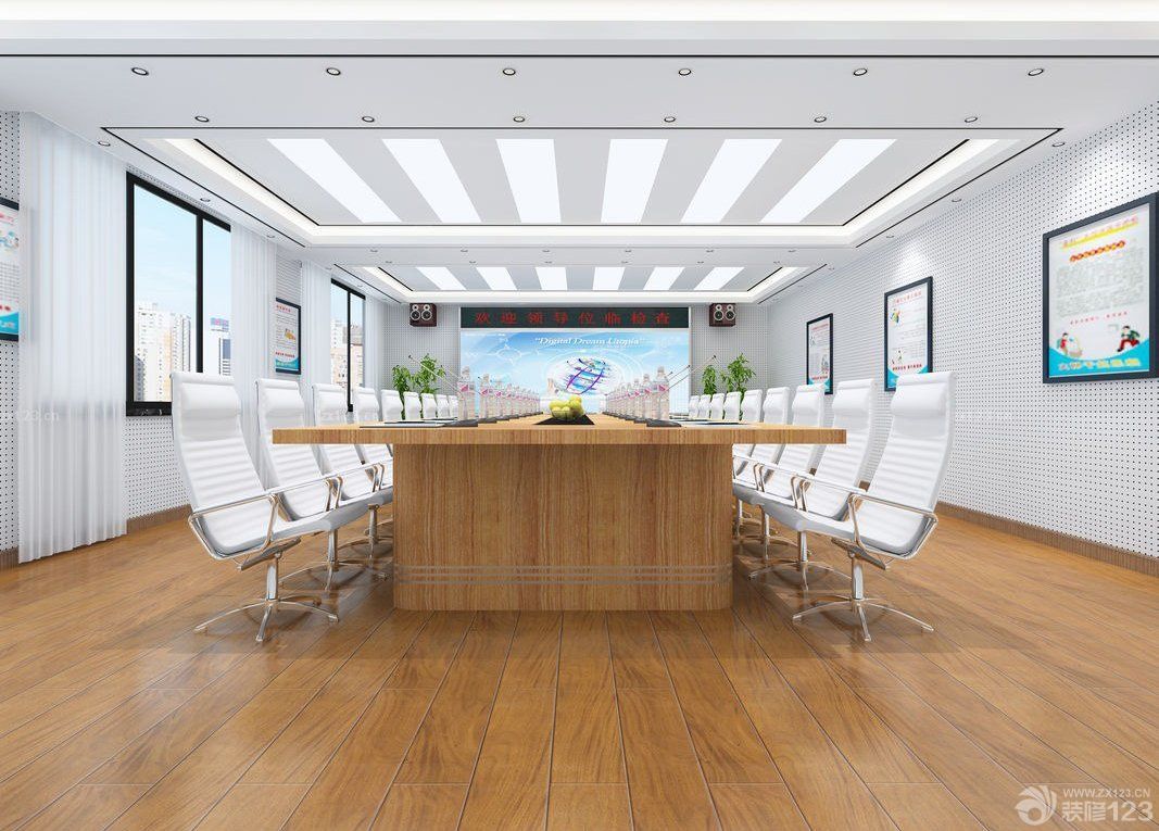 公司会议室吊顶效果图片