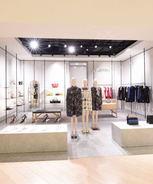 2025女鞋店简易鞋架装修效果图