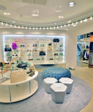 2025女鞋店简易鞋架装修效果图片