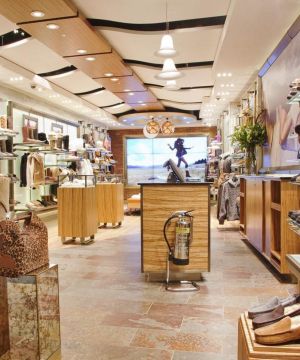 2025女鞋店地板砖颜色装修效果图