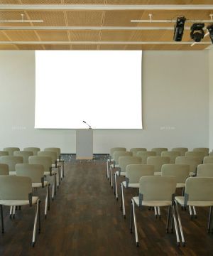 2025简约公司会议室吊顶效果图图片