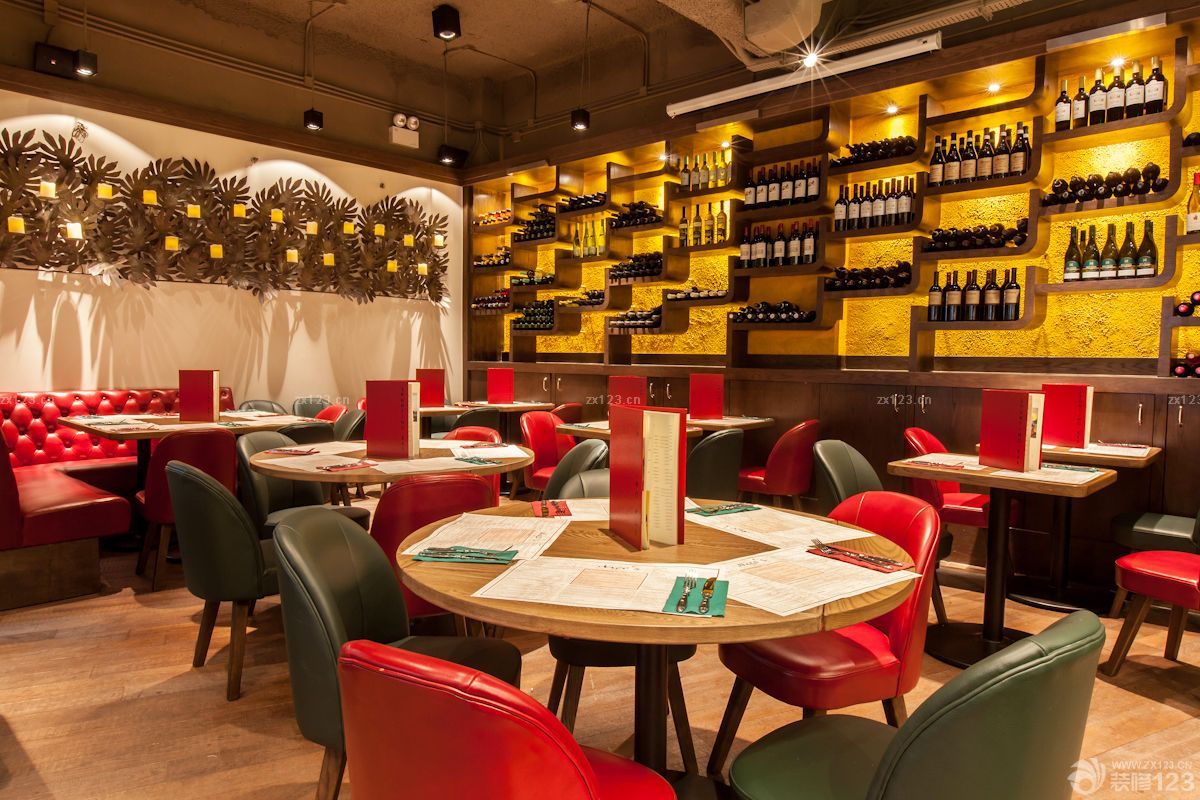 2025创意小酒吧酒架装修效果图片