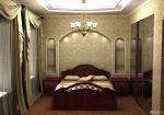 120平三室两厅2卫古典欧式风格卧室装潢装修效果图片