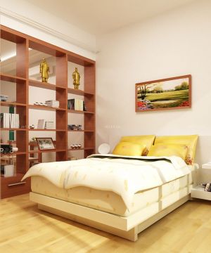 客厅变卧室装饰画装修效果图片大全