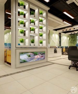 2025最新网吧室内地板砖装修设计效果图