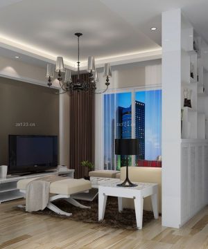 小三房欧式鞋柜隔断装修效果