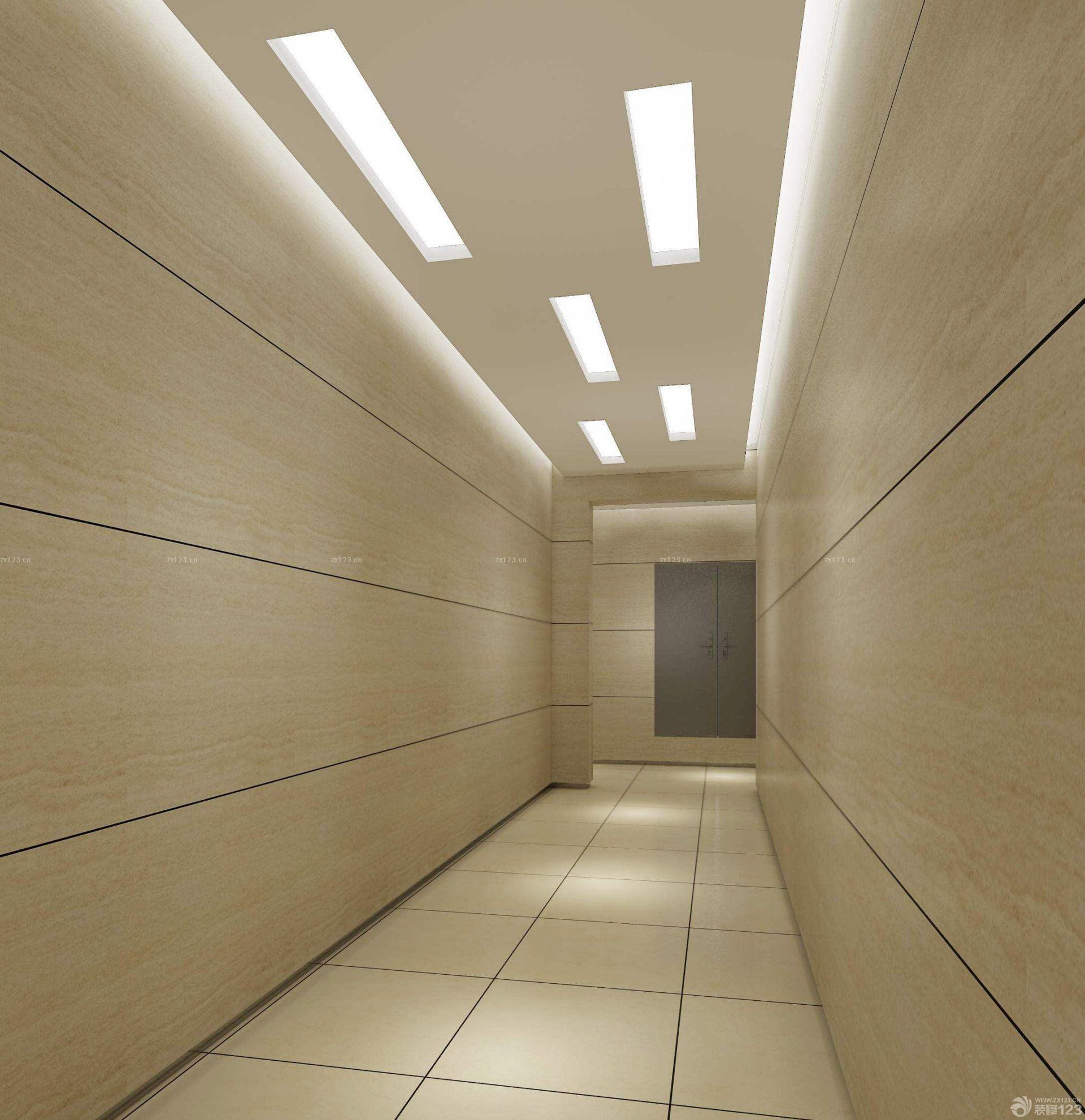 公司走道室内吊顶效果图