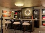 家庭酒吧设计吸顶灯装修效果图片