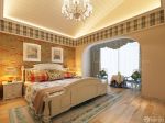 最新家装卧室双人床设计效果图片2023