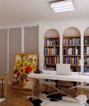 书厨效果图现代混搭风格设计