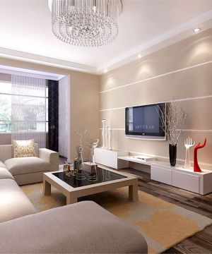 现代风格客厅转角沙发设计效果图片