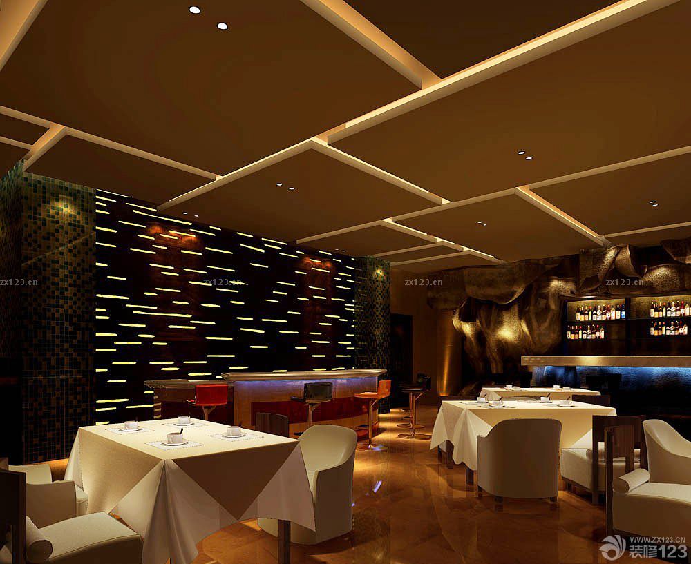 混搭风格餐厅店面设计装修