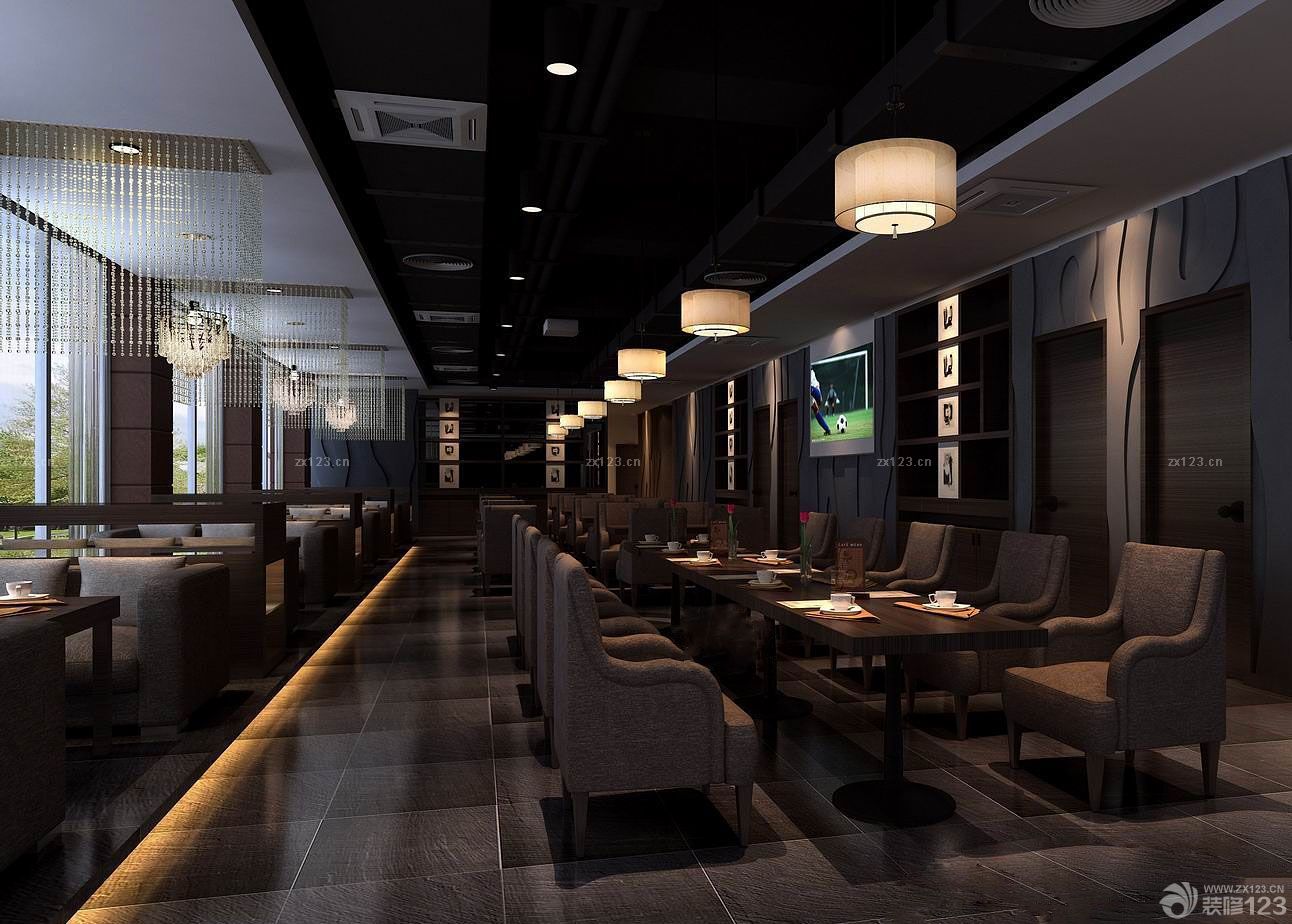 现代混搭风格餐厅设计装修