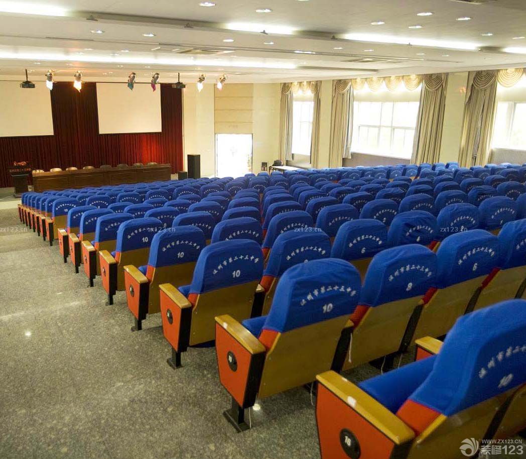 学校阶梯教室设计效果图片欣赏
