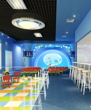 学校室内吊顶装修效果图2025