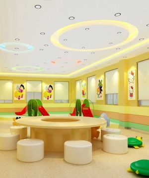 学校幼儿教室装修设计图片大全