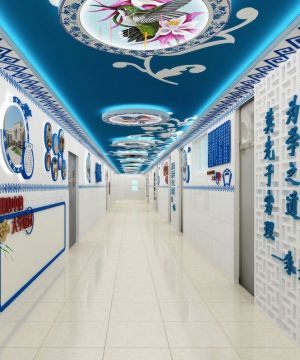 学校走廊玄关装修设计图片2025