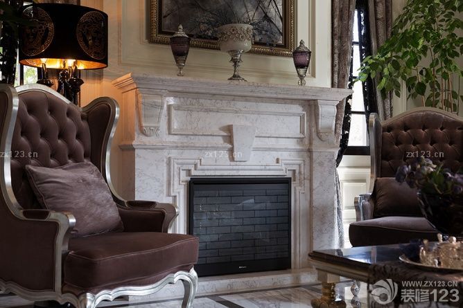 新古典别墅壁炉装修