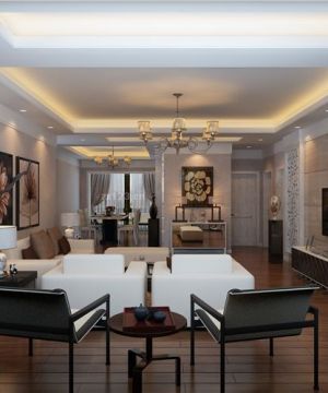 最新室内客厅组合沙发设计效果图片
