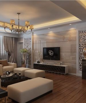 2025现代风格客厅设计效果图集