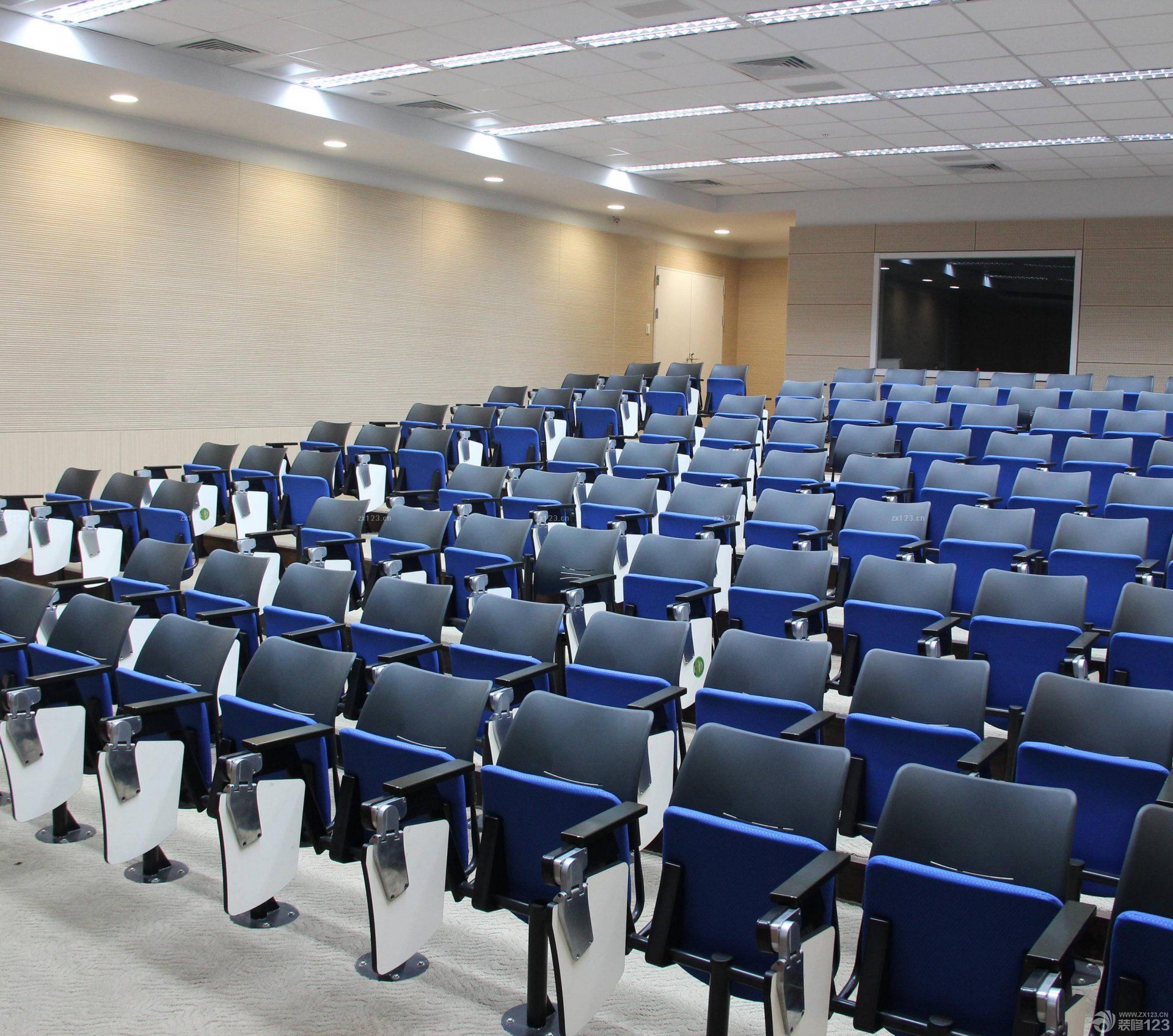 松江学校装修 吊顶装修效果图2025