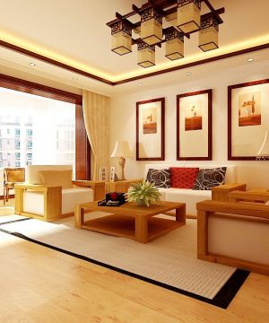 现代中式客厅装修效果图大全2023图片 简约家装