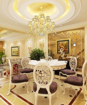客厅连餐厅装修效果图大全2025图片 家装吊顶装修效果图