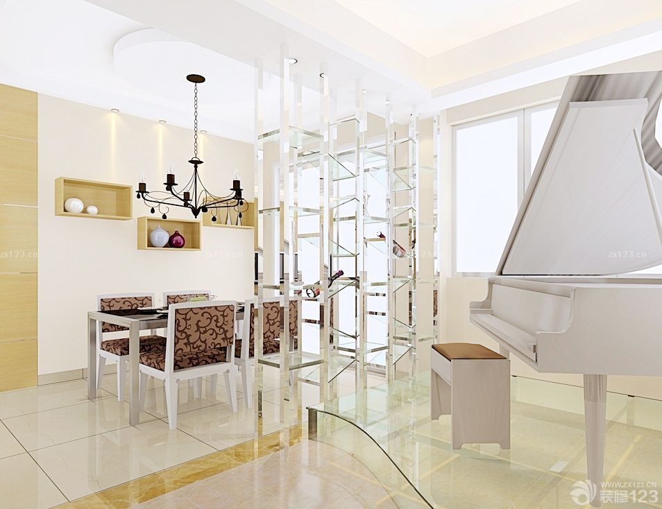 家庭餐厅装修效果图大全2025图片 简约别墅设计