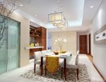 家庭餐厅装修效果图大全2025图片 筒灯
