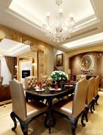 家庭餐厅装修效果图大全2025图片 农村欧式别墅